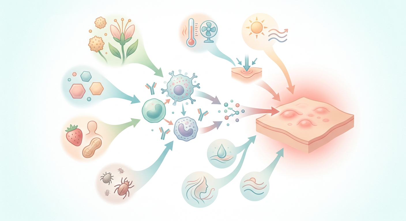 Причини за уртикария: Какво трябва да знаете?